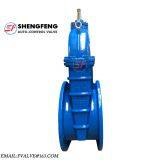 DIN3202 F4 GGG50 PN16 DN400 Cast Iron Water Gate Valve thumbnail-1