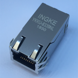 Ingke YKKU-8339NL 100% Cross 0826-1X1T-43-F 1 Port 1000 BASE-T Through Hole Tab Up Magnetics Rj45 Jacks thumbnail-2