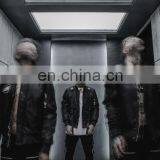 Young Men Fashion Motorcycle Winter Zip up Bomber Padding Jacket for Unisex thumbnail-6