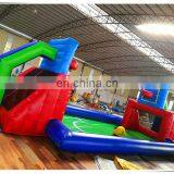 Children Mobile Air Frame Pop up 4 in 1 Inflatable Soccer Goals, Ball Sport Games for Sale thumbnail-6