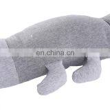 Creative Crocodile Plush Pillows Baby Crib Bumper Pads With Printed Liner Cartoon Animal Shape Pillows thumbnail-5