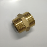 Brass fitting reducing nipple couplings