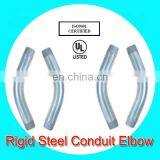 Hot Dip Galvanized Conduit Bends All Thread Pipe Elbow ul Listed Universal Rigid Tube Fittings thumbnail-3