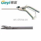 Ножницы - держатели изогнутых игл в форме пистолета из нержавеющей стали, лапароскопические хирургические инструменты