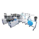 In Stock Supply High Efficiency One Drag Two Plane Face Mask Making Machine thumbnail-3