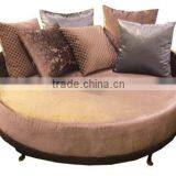 Synthetic Rattan Round Lounge Chair+table thumbnail-3