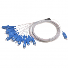 Миниатюрный оптоволоконный PLC-сплиттер с соединителями SC thumbnail-3