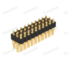 Dnenlink 2.54mm Pitch Triple Row H2.5mm Male HeaderSolder PogoPin Header thumbnail-3