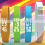 OEM Fashion Silicone USB Led Watch