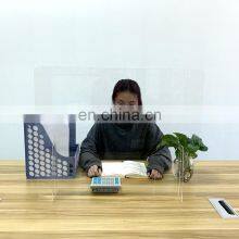 Clear Acrylic Plexiglass Shield, Barrier Protects Employees Against Coughing and Sneezing thumbnail-5