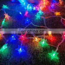 2021 New Product Ideas Solar Christmas Star Lights Led Fireworks Controller Ornaments Lights Pendant House Wreath Light thumbnail-4