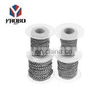 New Mould High Quality Necklace Metal 2.4mm Ball With Spool thumbnail-1