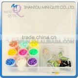 Mini Qute Kawaii DIY Ironing Hama Perler Beans 3D Jigsaw Building Block Pegboard Educational Toy (Accept OEM) NO.ET10A thumbnail-1