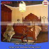 custom made 5 star hotel furniture twin bed frame and king size wooden bed base