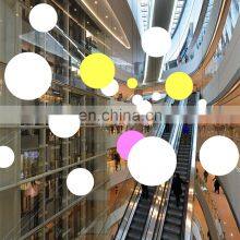 20cm 25cm 30cm 40cm Restaurant Nightclub Hotel Coffee House Modern Chandeliers Plastic Pendant Hanging Ball Sphere Lights Lamp