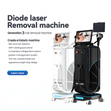 Aesthetic Medicine 4 Wavelengths 808nm Diode Hair Removal Laser Machine