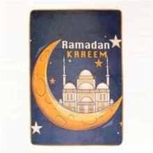 Cartoon Muslim Islamic Kids Prayer Mat Portable Prayer Mat Padded Kids Prayer Rug for Ramadan Gifts