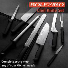 Chef Knives Sets Commercial Cook Kitchen Knife Kit Santoku Boning Paring Knife Color Coded HACCP NSF CHINA thumbnail-2