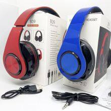 Portable Foldable Wireless Gaming Headset LED Sports Earphones With Hi-Fi Sound DH Microphone In-Ear Over-Ear Gamers Headphones thumbnail-4