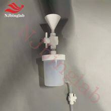 NJbinglab High Purity PFA Reactor 1L, Ultra Low Leachability for Sensitive Chemical Processes