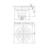 2016 New Deasign Brass Floor Shower Drains thumbnail-2