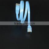 RJ45 Flat Cat6A Shielded Ethernet Cable Patch Cord