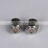 Type SMA Male Jack to IPEX Male Jack Straight RF Connector Adapter Brass