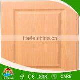 PVC Wood Grain Kitchen Cabinets/vinyl Wrapped Kitchen Cabinet Doors thumbnail-6