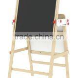 Fashion Kids Wooden Toy Tergum Chalkboard and Whiteboard Blackboard Folding Kids Erasable Magic Magnetic Drawing Board thumbnail-2