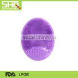 Manufacture eco-friendly high quality soft silicone facial cleaning brush