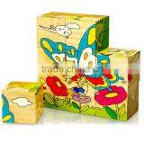 Newest 2015 Children 9pcs Cube Block 3d Wooden Puzzle thumbnail-3