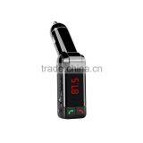 Wholesale Bluetooth Car Kit Bluetooth Car Kit Handsfree FM Transmitter Dual USB Car Charger thumbnail-4