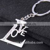 Unique Letter LOVE Rhinestone Handbag Pendant Key Chain Bag Charm Jewelry thumbnail-5
