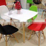 Cheap Replica EMES Style Wooden Legs PP Plastic Chair With Low Price thumbnail-6