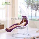 Rattan Wicker Swing Chair thumbnail-2