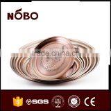 Ancient Copper Embossed Grape Plate, Stainless Steel Non-slip Serving Tray thumbnail-5