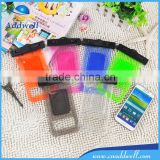 Outdoor swimming diving waterproof cell phone case with arm belt