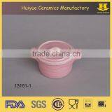 Ceramic Glazed Casserole With Lid thumbnail-1