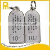 Hotel ID Room Number Key Chain With High Quality Metal Printed Customized Logo thumbnail-1