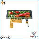 I2C CTP Interface 6.5 Inch WVGA 800*320 Resolution TFT Industrial LCD Module Panel