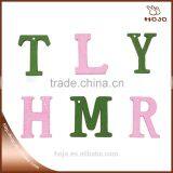 Colorful Wooden Letters Art Craft(pink/green) 16pcs/blister thumbnail-1