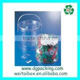 Custom Transparent Pet Feeding Food Plastic Packaging Tube thumbnail-5