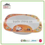 Environmental high quality plastic baby food bowl