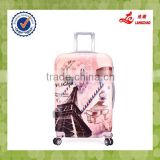 2015 hot sell four wheels hard abs pc luggage