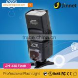 Camera Flash Light Speedlite Speedlight JN-410 Universal Hot Shoe for Canon 430 580 EX II EOS 600D