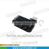 180 Degree Turnable Mini COMBO Usb Hub 2.0 Card Reader