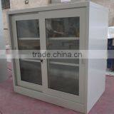 Half Height Glass Silding Door Modern TV Cabinet Cupboard for Office thumbnail-2