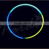 Multi Color Nightclub Glow in the Dark Halo Necklace thumbnail-2