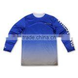 Custom Blank Plus Size Sublimation Printing 100% Polyester Long Sleeve t Shirts thumbnail-1
