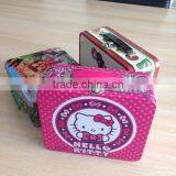 Empty Chocolate Boxes Metal Wholesale Pill Box Handle Tin Boxes
